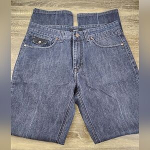 Gucci Straight Leg Jeans Men's 34x32 Medium Wash Blue Denim Made in Italy